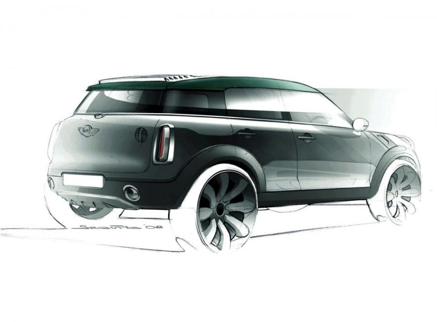  Mini Crossover Concept 2008 года  (фото 48 из 115)